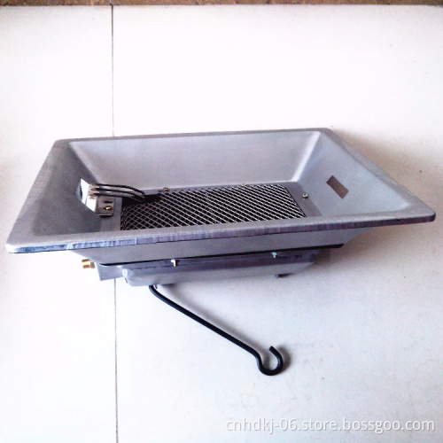 Professional hanging automatic poultry equipment infrared gas heater lamp brooder